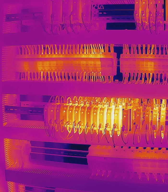 Kamerowanie termowizyjne m.in. rozdzielni elektrycznych  